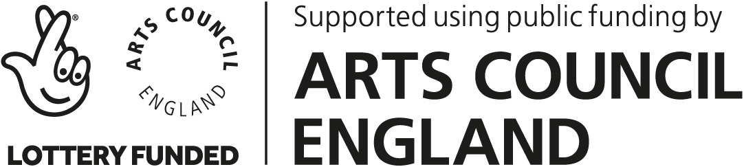 Lottery Funded. Arts Council England